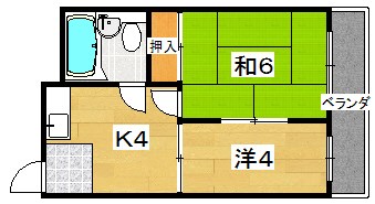 CLEAR HOSHIGAOKA　Ⅰ 間取り