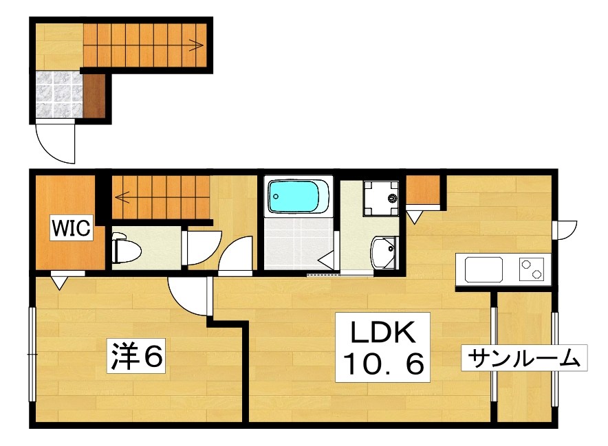 セレーノ渚西 間取り