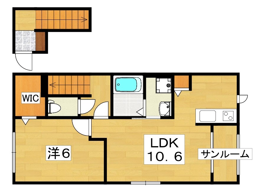 セレーノ渚西 間取り