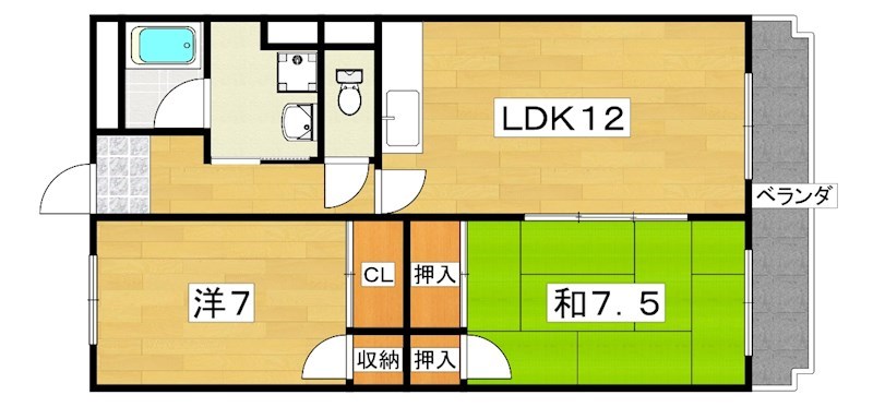 アメニティα館 間取り