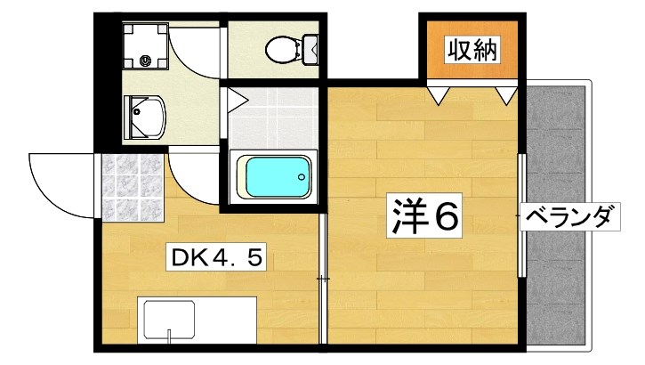 シャルマン香里 間取り