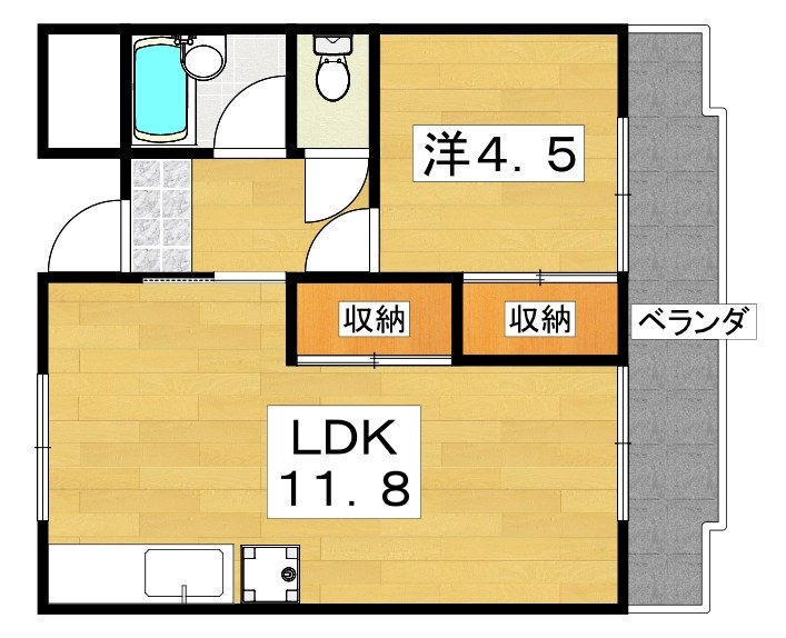 梅が丘ハイツ 間取り