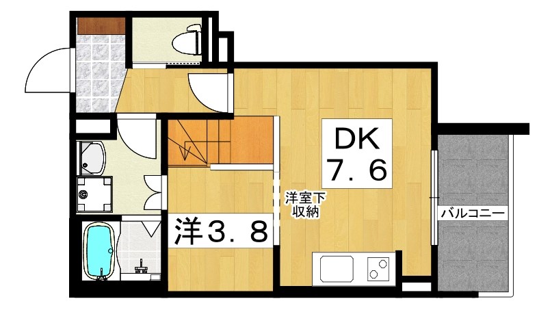 キャルムコート交野2番館 間取り