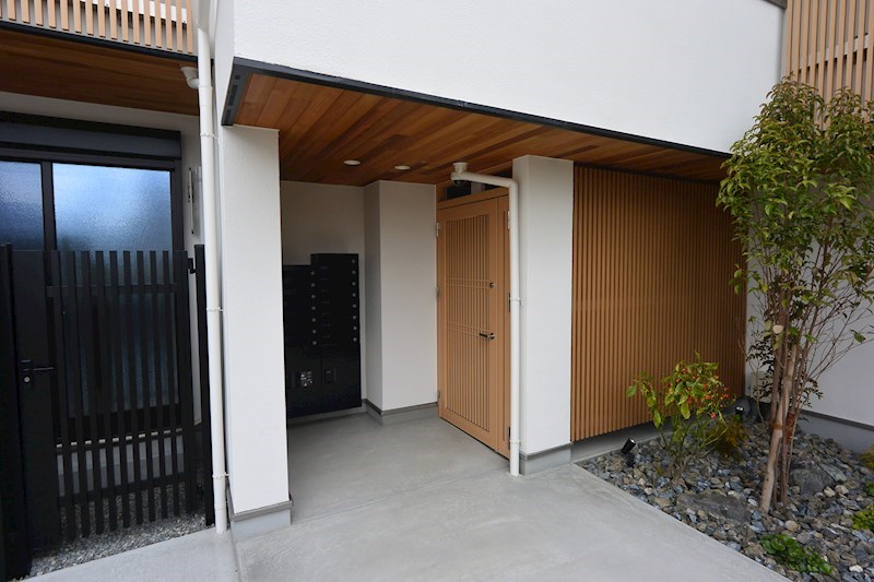 キャルムコート交野2番館 エントランス