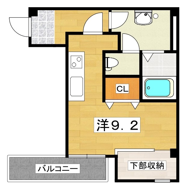 ルーチェ　イワフネ 間取り