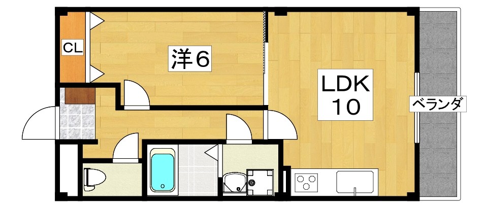 グランコスモ交野 間取り
