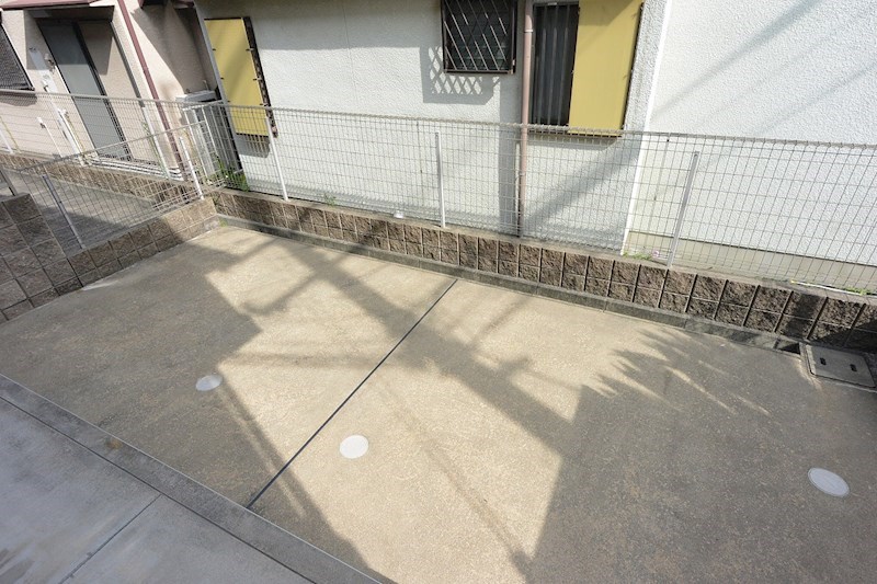 シャンゼトワール藤が尾　C棟 ベランダ