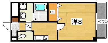 フローラ大垣内 間取り