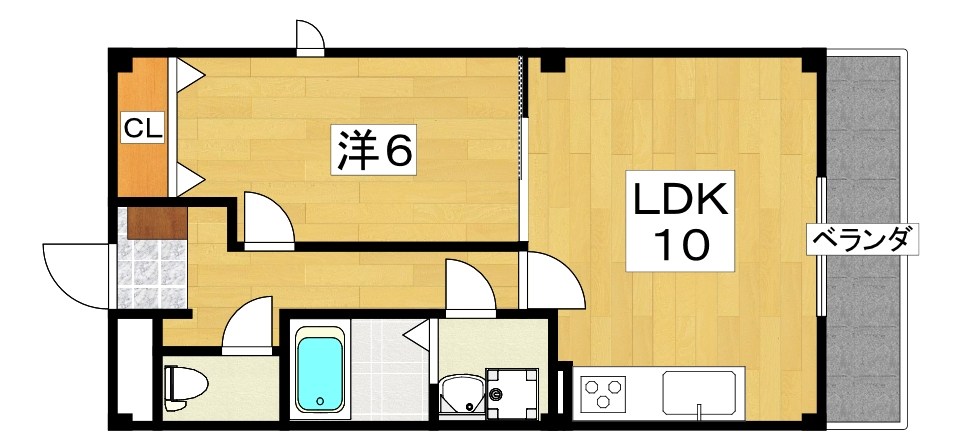グランコスモ交野 間取り