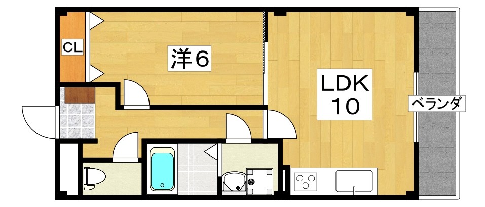 グランコスモ交野 間取り