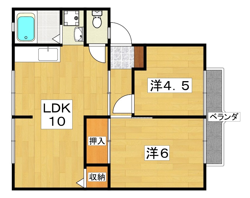 ウインディア交北 間取り