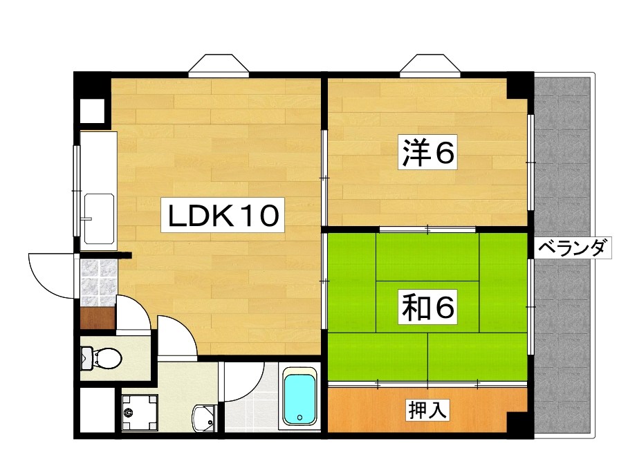 ジョイフル寝屋川 間取り