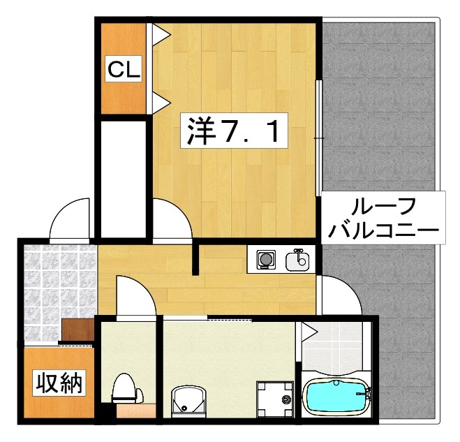 ダブルツリー7番館 間取り