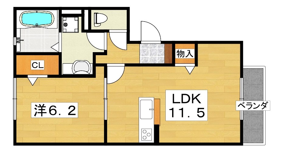 ミラブーカ 間取り