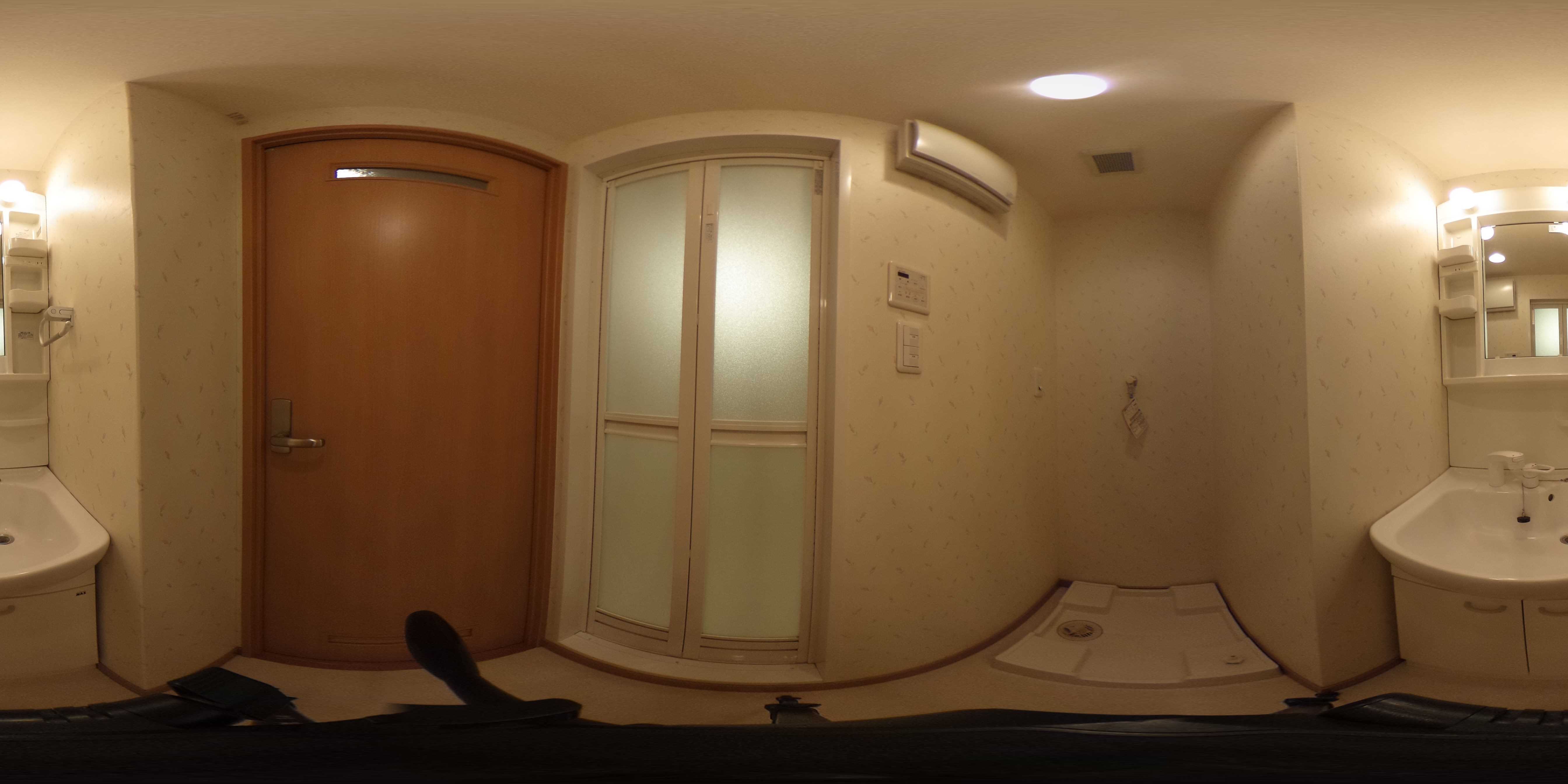 マンション桃 洗面所