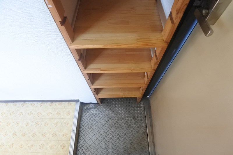 白川マンション 玄関