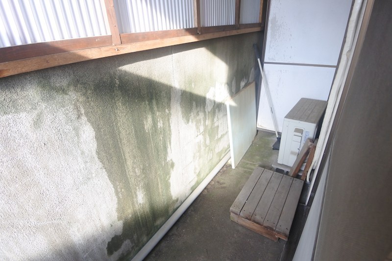 白川マンション ベランダ
