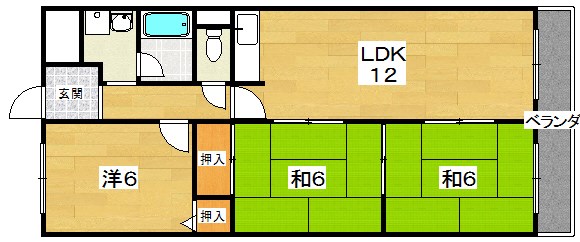 サンフェリカ 間取り