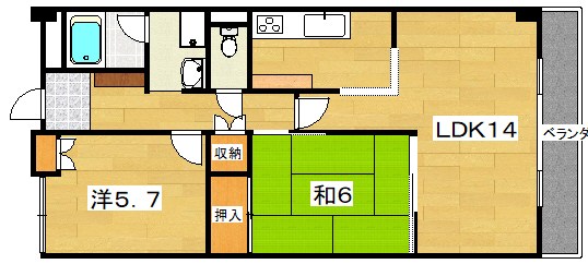 アルカーサル星田 間取り
