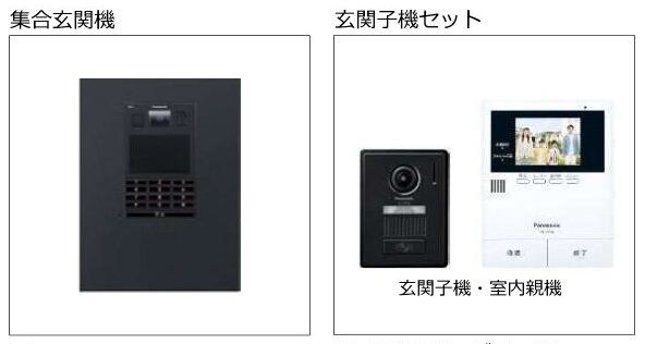 シャーメゾン　ブルーム　楠葉 セキュリティ