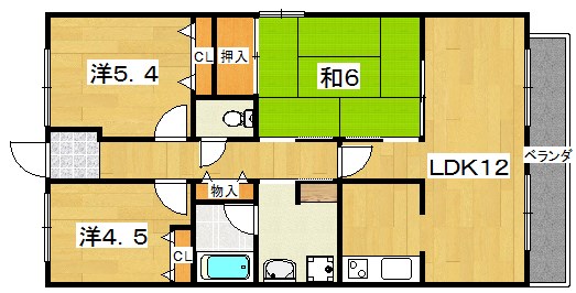 ダイヤパストラル 間取り