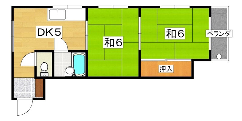 赤田マンション 間取り