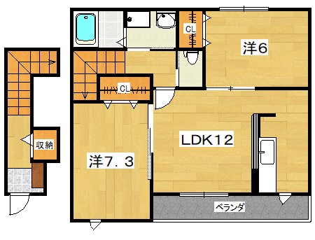 エトワールバレーⅡ 間取り
