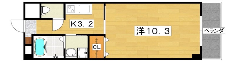 エルネージュ交野 間取り