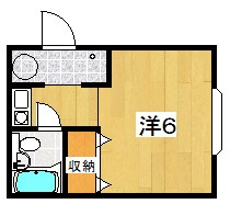 コーポラス禁野 間取り