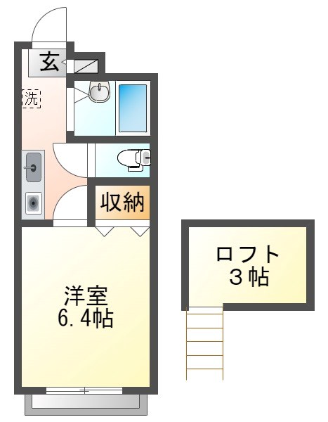 ａｔ　Ｅａｓｅ 間取り
