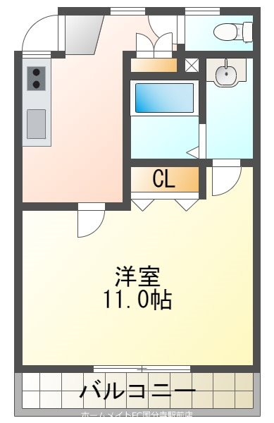 クリスタルハイツⅢ 間取り