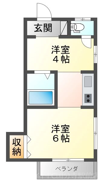 飯塚荘 間取り