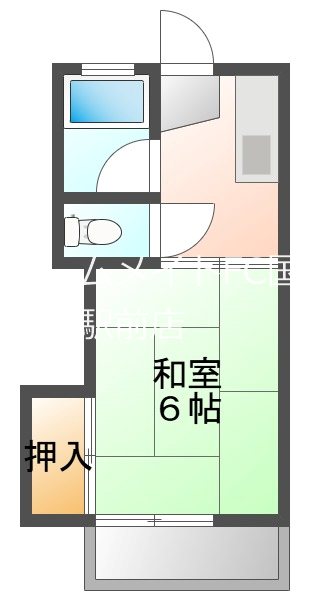 荒金アパート 間取り