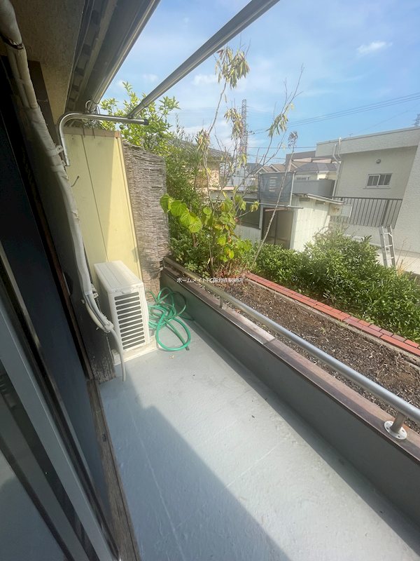 荒金アパート ベランダ