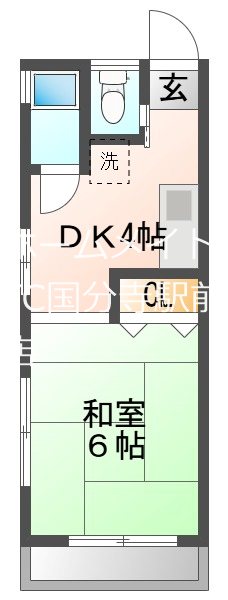 宮城荘 間取り