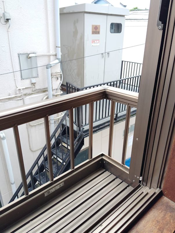 スコラハウス前原 ベランダ