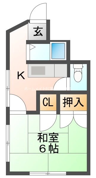 明日香ハイツ 間取り