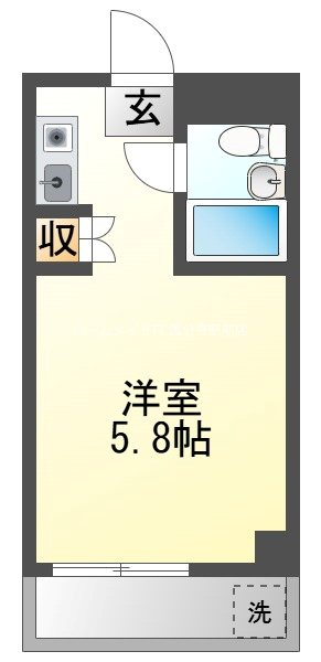エステート一橋Ⅱ  間取り