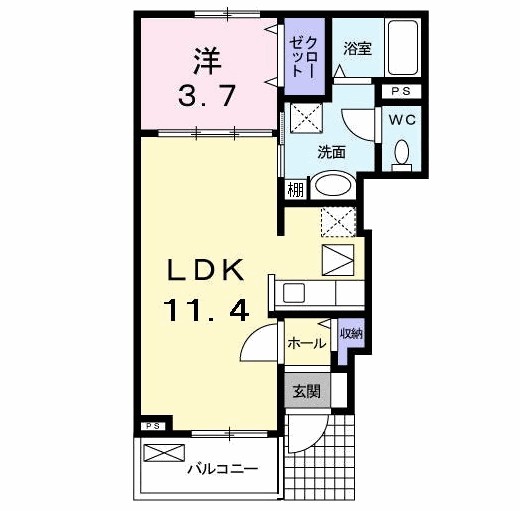 オークパレスⅡ 間取り