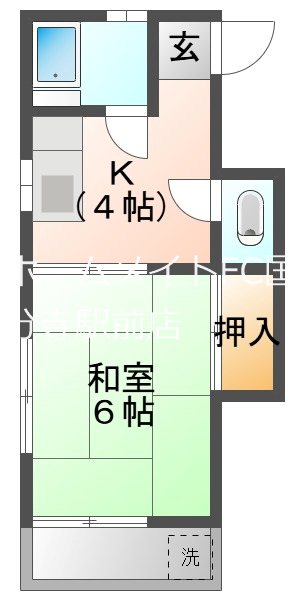 みつわマンション   間取り