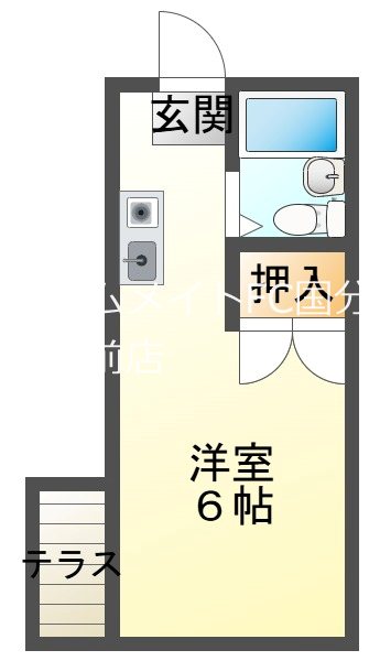 キャピタルパレス 間取り