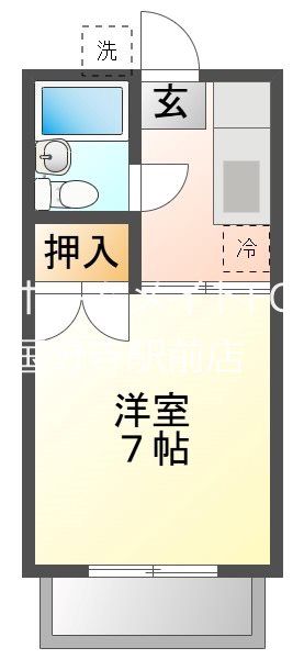 第一コーポフタバ  間取り