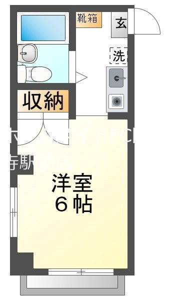 学園通りハイツ 間取り