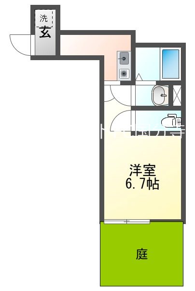 メゾンブランシュ下北沢 間取り