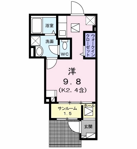 ベルイリーデ 間取り