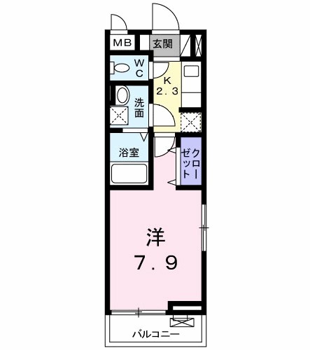 カレント　ハウス　２１ 間取り