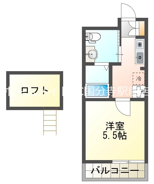 フォルジュロン　プレリ 間取り