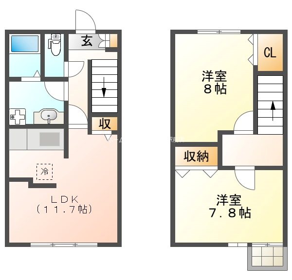 ポンテアルト60 間取り