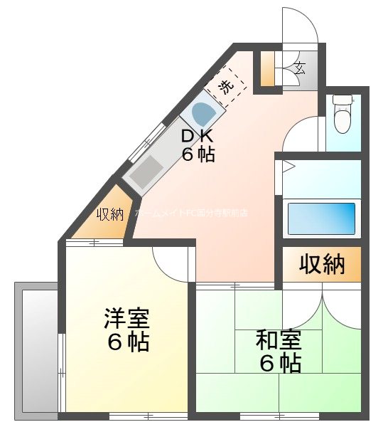 コーポルモト 間取り