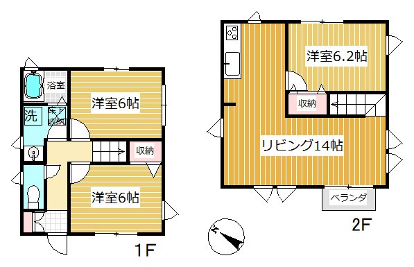 プライムアセット下清戸 間取り